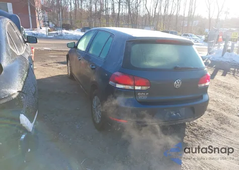 2010 Volkswagen Golf 4-Door из США, поврежденный, VIN WVWDB7AJ7AW297584